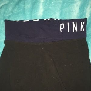 Pink Victoria secret yoga pants